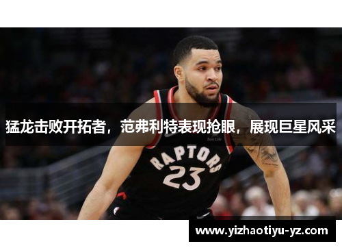 猛龙击败开拓者，范弗利特表现抢眼，展现巨星风采
